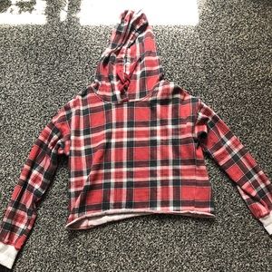Medium long sleeve cropped hoodie. Barely worn!!!
